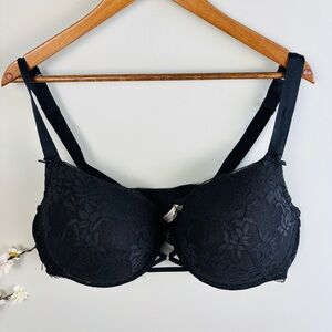 Lane Bryant Lace Boost Bra with Strappy Detail Size 46DDD